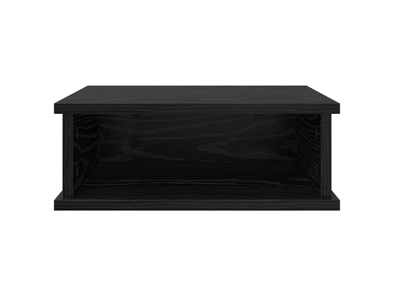  Table de chevet - cabinet de chevet - table de nuit 2 pc chêne noir 40 x 31 x 15 cm  - Conforama E
