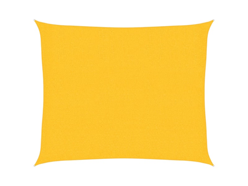  Voile d'ombrage - voile d'ombre - voile parasol 160 gm² jaune 2,5x3 m pehd  - Conforama A