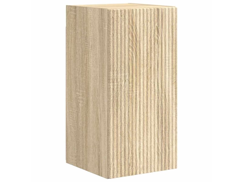  Meuble tv - banc tv - meuble de rangement mural 30 x 31 x 60 cm sonoma bois d'ingénierie  - Conforama A