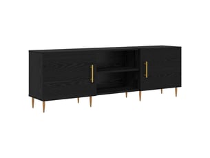 Meuble tv coloris noir 150 cm