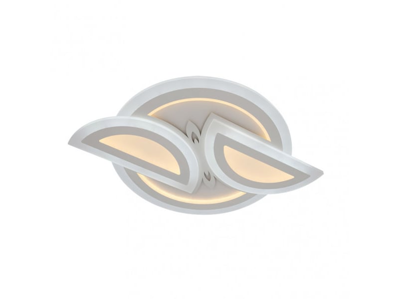  Plafonnier led fabrilamp alhena blanc 144 w 19440 lm 3000-4000-6500 k télécommande 5x68x48 cm 172386801 - Conforama D