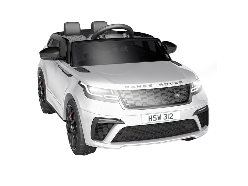  Voiture électrique pour enfant 12 v, 2 places, ceinture de sécurité, télécommande parentale, mp3, led, 3-8 ans – blanc PTO_0YRTX0AW - Conforama A