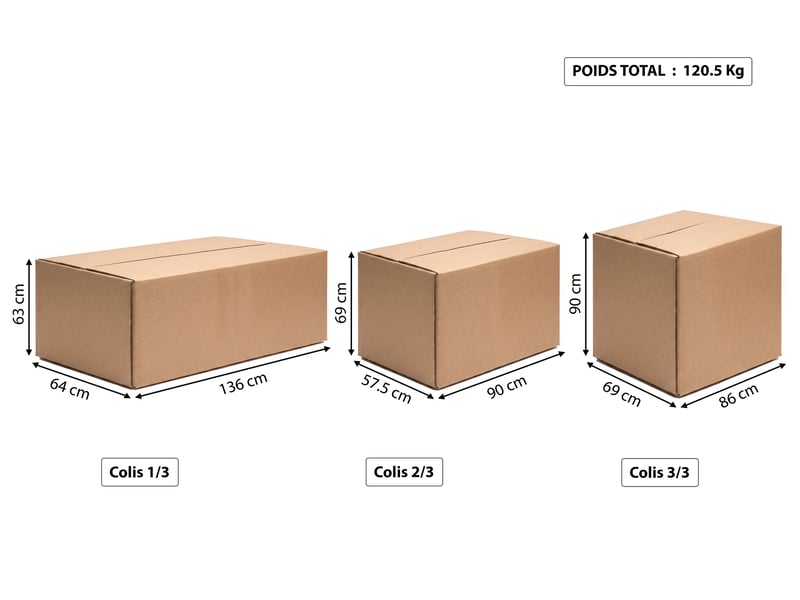 Canapé d'angle beige convertible 4 pl BEVERLY - Conforama Q