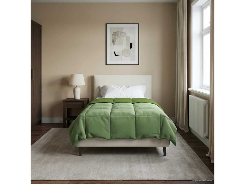  Duvet d'hiver - couette 135 x 200 cm hiver - couette microfibre (100% polyester)  - Conforama B