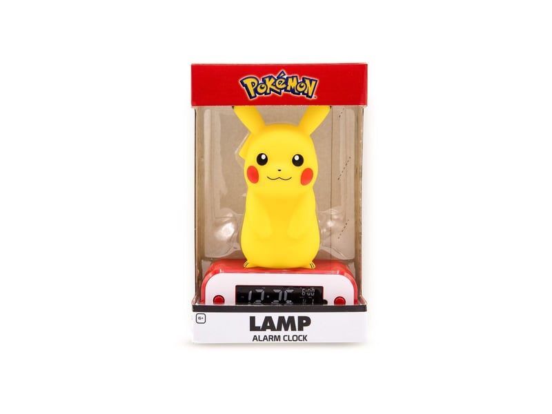  Réveil lumineux enfant pikachu affichage digital rétro eclairage led rouge et bord lumineux TEK1694778143316 - Conforama B