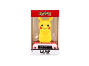 Réveil lumineux enfant pikachu affichage digital rétro eclairage led rouge et bord lumineux