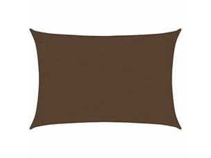 Voile d'ombrage - voile d'ombre - voile parasol 160 gm² marron 2x2,5 m pehd