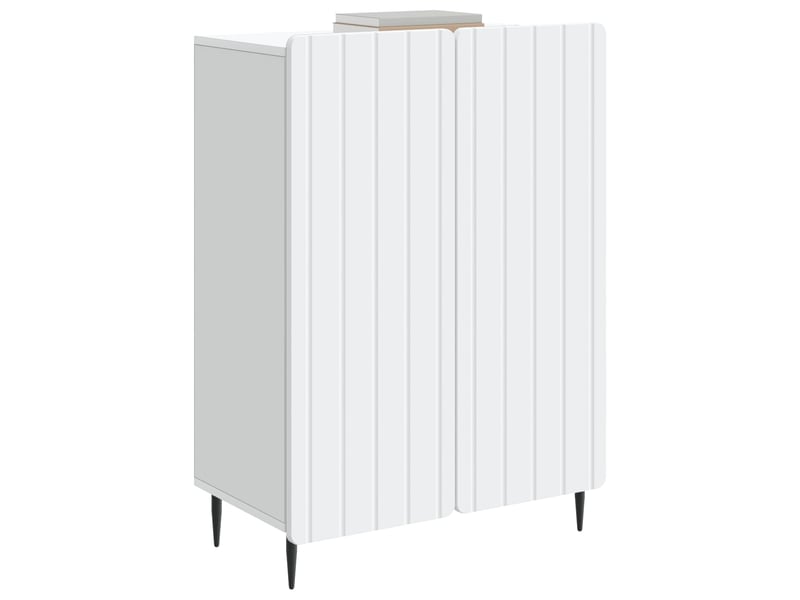  Buffet - bahut - meuble de rangement blanc 66 x 34,5 x 92 cm bois d'ingénierie  - Conforama C