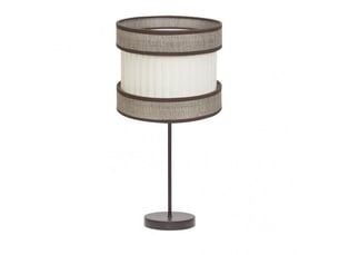 Lampe de table fabrilamp home e27 marron beige-marron 61 x 30 x 30 cm