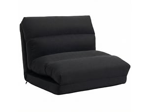 Fauteuil relax électrique  ARVELLA Tissu noir