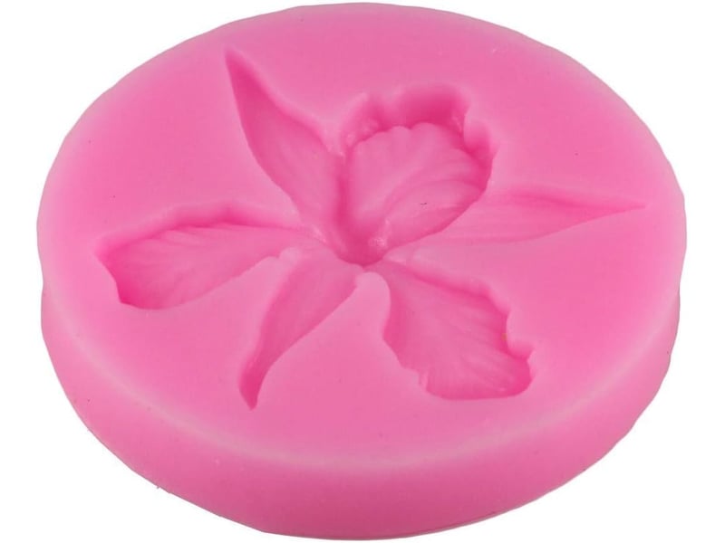  Orchidée moule en silicone résine en pâte polymère moules petit gâteau fondant décoration de gâteau au chocolat outils bonbons gumpaste moule NO Commercial reference - Conforama C