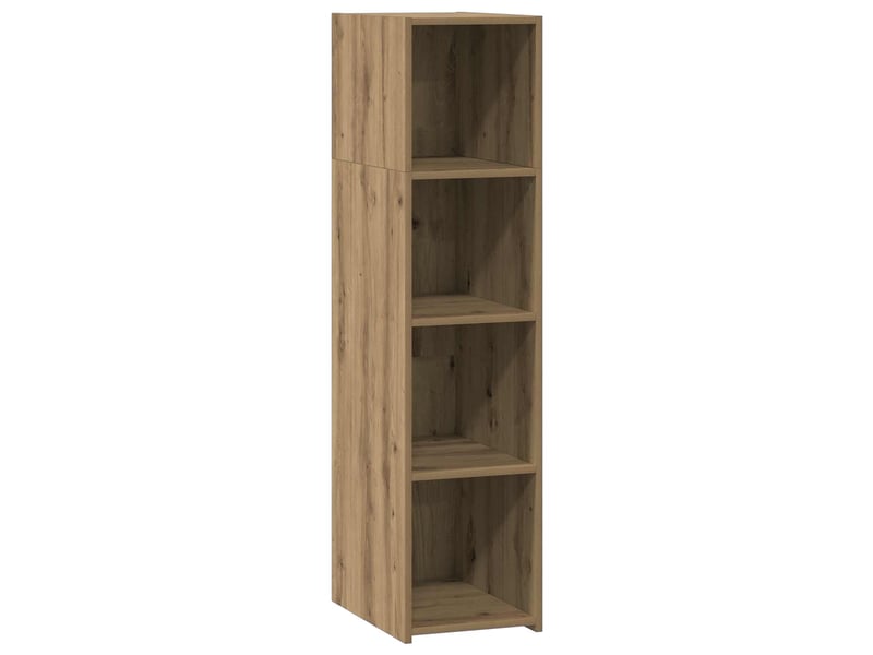  Buffet - haut armoire chêne artisanal 30 x 41 x 124 cm bois d'ingénierie  - Conforama A