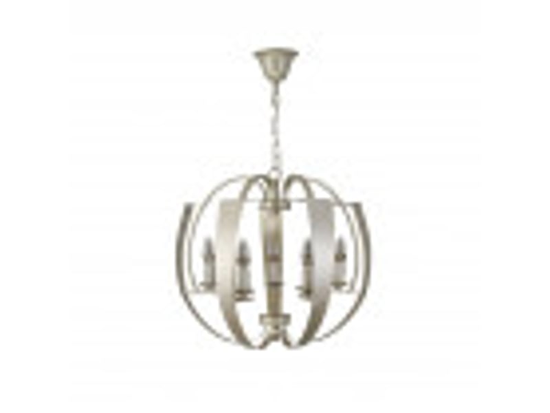  Fabrilamp capuchina, suspension classique, 5xe14, champagne, 62-92 x 53 x 53 cm 151295076 - Conforama B