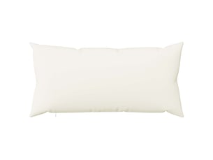 Lot de 6 housses de coussin heerlen blanc 40 x 80 cm tissu cf49578