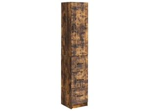 Armoire <strong></strong> <strong></strong> coloris bois clair largeur 33 cm