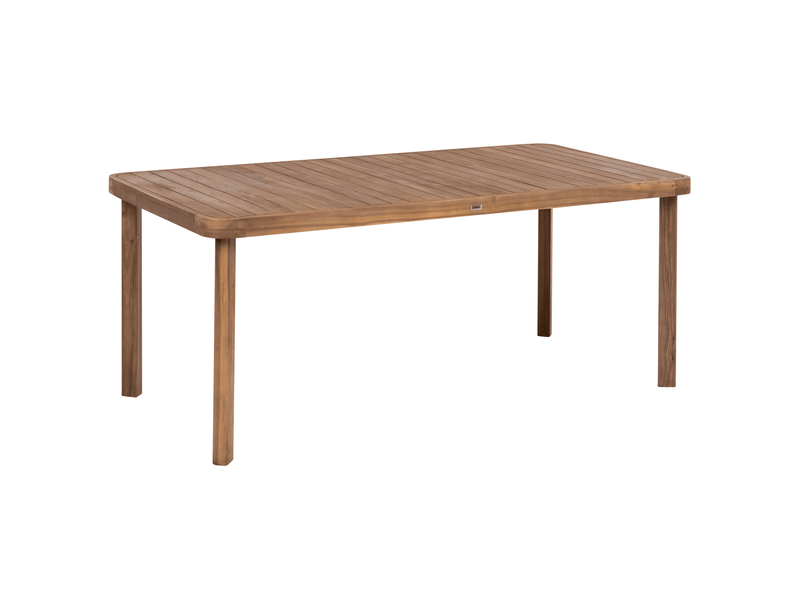  Table de salle à manger de jardin roncello 180 cm 90 cm acacia marron  - Conforama A