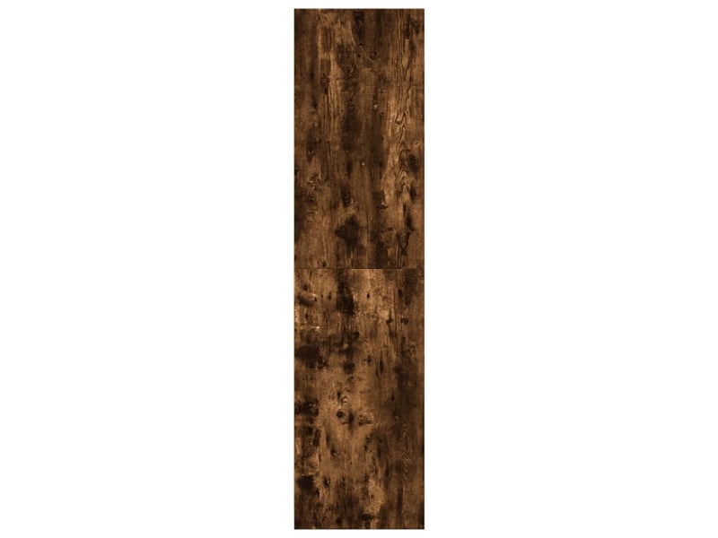  Garde-robe, armoire de rangement chêne fumé 30x50x200 cm bois d'ingénierie shl53436  - Conforama E