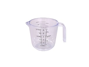 Tasse à mesurer de cuisine de 150 ml, parfaite pour les mesures de pâtisserie, un outil de cuisine essentiel (1 transparente)