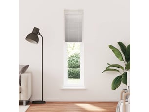 Store plissé, store de fenêtre gris clair 40x200 cm largeur du tissu 39,4 cm cf46884
