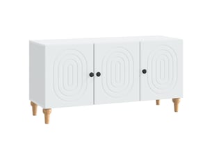 Meuble tv coloris blanc 99 cm <strong></strong>  <strong></strong>
