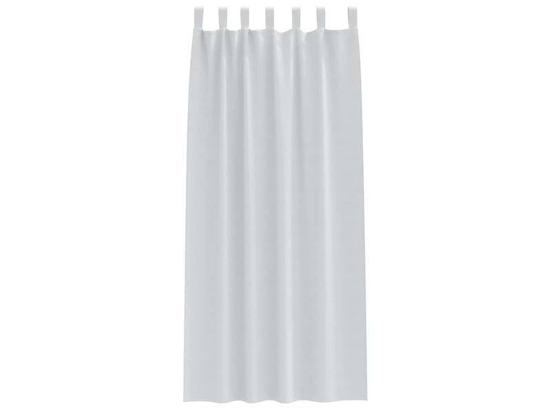  Lot de 2 rideaux occultants, rideaux black-out avec anneaux gris pâle 245 x 140 cm cf44667  - Conforama D