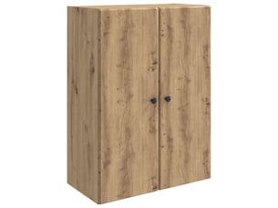 Armoire     <strong></strong> <strong></strong> coloris bois clair largeur 66 cm