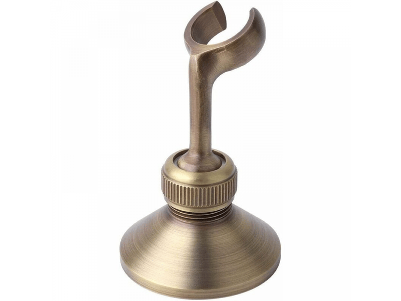  Support de pomme de douche, base de support de pomme de douche galvanisée réglable en laiton  - Conforama D