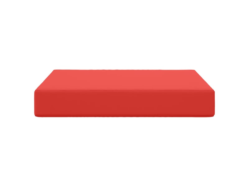  Coussin de canapé d'extérieur, coussin de chaise polyester rouge 60 x 60 cm cf54151  - Conforama D
