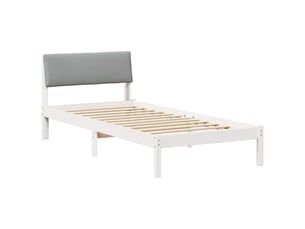 Lit simple 100x200 cm    coloris blanc