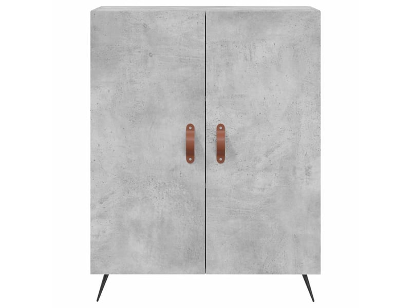  Buffet - bahut - meuble de rangement gris béton 69,5x34x90 cm bois d'ingénierie  - Conforama E