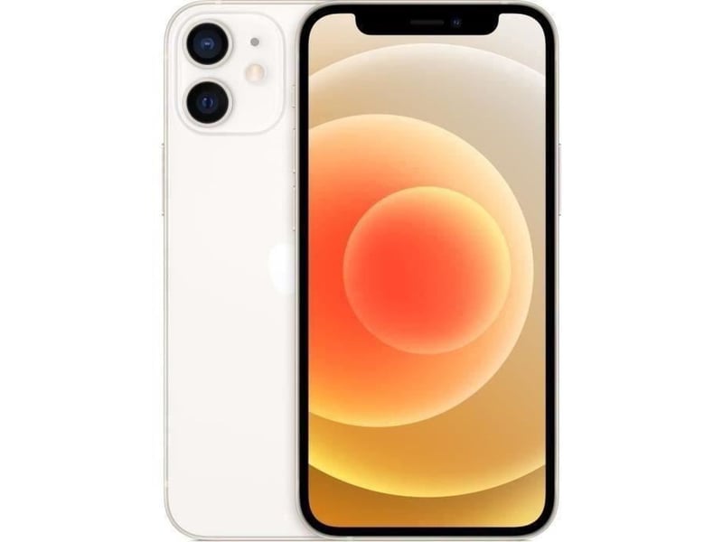  Smartphone iphone 12 mini 64gb blanc double sim 5g batterie >80% reconditionné grade a 414845_RCDBYCDS069CN_7_DROPFR - Conforama A