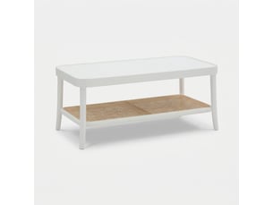 Table basse  coloris blanc AHD AMAZING HOME DESIGN 