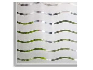 Lot de 2 films pour fenêtre intimité givré auto-adhésif – 45x100 cm
