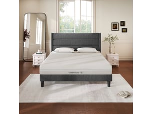 Matelas 140x200 cm <strong>OOIILLEE</strong>  <strong></strong> Mousse haute résilience soutien Medium épaisseur 20 cm