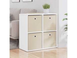 Buffet - bahut - meuble de rangement blanc 68,5 x 32 x 67 cm