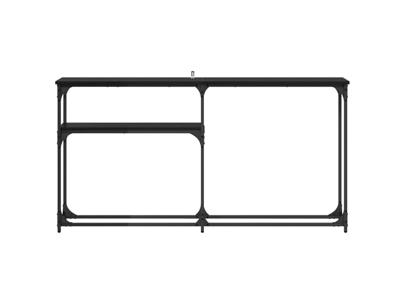  Table de chevet - tableconsole chêne noir 146 x 22.5 x 75 cm bois d'ingénierie  - Conforama D