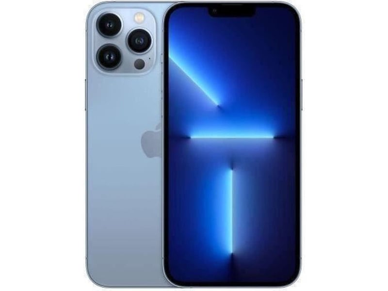  Smartphone iphone 13 pro max 128 go sierra blue reconditionne excellent etat  - Conforama A