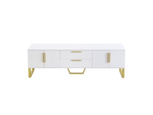 Meuble tv coloris blanc 170 cm ZOVIRA  