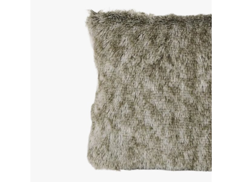  Coussin carré en tissu beige 42x42 cm  - Conforama C