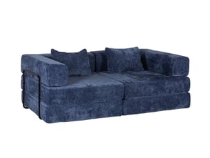 Deplimousse convertible 2 places <strong>OKMYHOME</strong> <strong></strong> bleu foncé