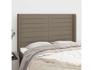 Tete de lit A poser largeur 147 cm   taupe