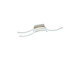 Fabrilamp murray, plafonnier, moderne, led, 48 w, 5280 lm, 3000-4000-6500 k, blanchêtre, 9.5 x 62 x 11 cm