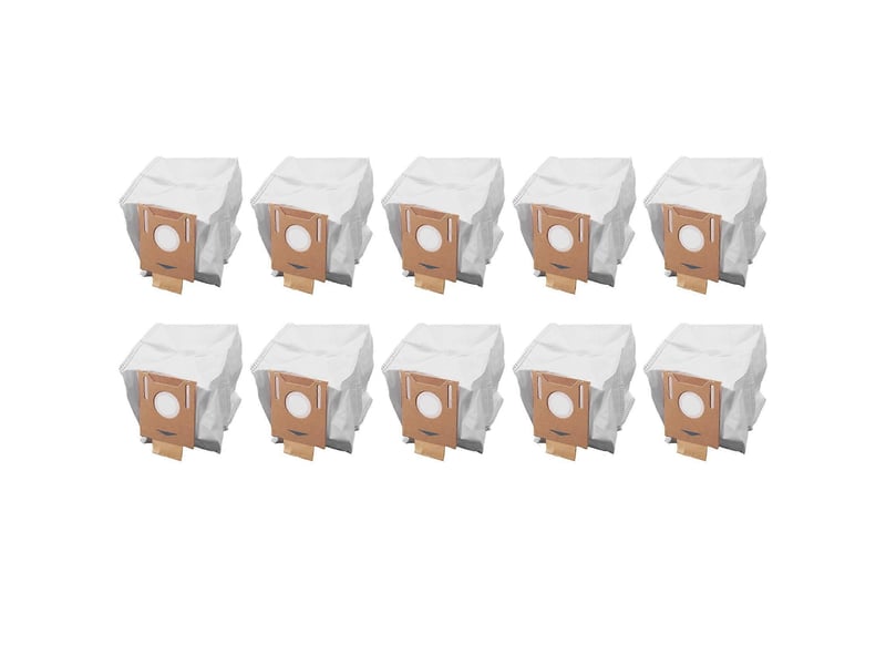 10 pack vacuum dust bags for deebot ozmo t8 t8 max t8 series t9 series n8 n8 pro robot vacuum part - Conforama B