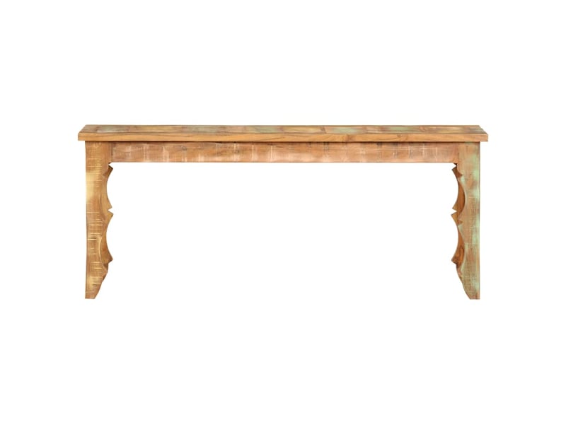  Banc d'entrée, banc d'intérieur 110x35x45 cm bois de récupération massif shl2080  - Conforama A