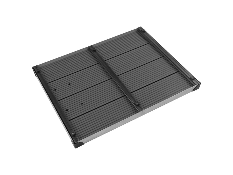  Receveur de douche extérieur bac à douche de jardin receveur de douche de terrasse piscine wpc acier inoxydable 80 x 62 cm gris 02_0001981  - Conforama D
