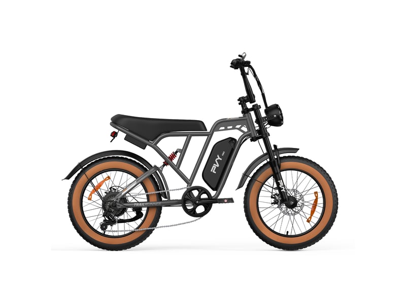 Baolujie dp-2011 vélo électrique double moteur 24x4 pneus 48v 20ah, noir - Conforama B