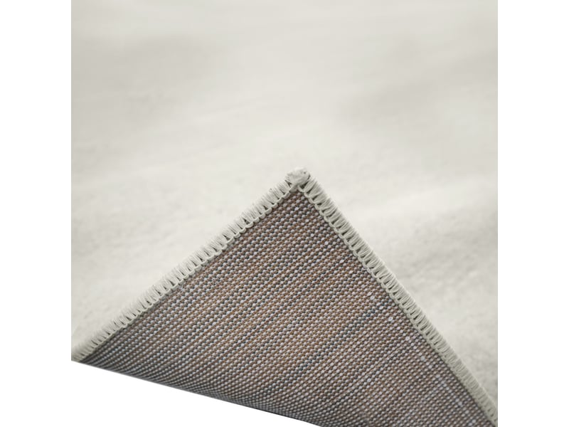  Tapis frisé uni belluni 120x170cm naturel  - Conforama C