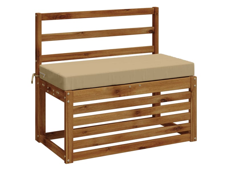  Coussin de banc, coussin d'assise, coussin de canapé soest 100 % polyester beige 60 x 40 x 8 cm cf53019  - Conforama C