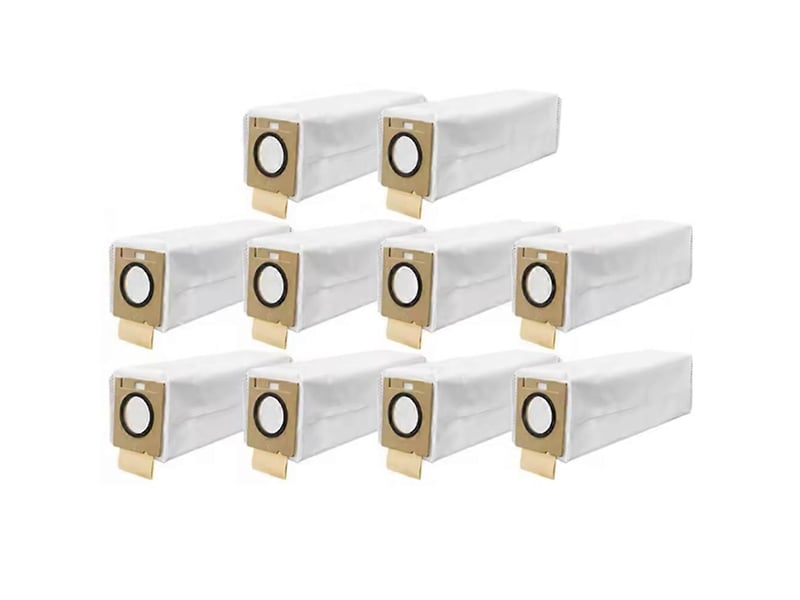  Replacement parts dust collection bags filters kit for uwant v500 cleaner, 10 pcs vacuum bags  - Conforama C