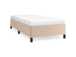 Lit simple 100x200 cm    coloris marron